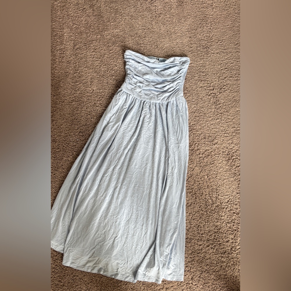 Amazon Light Blue Midi Dress